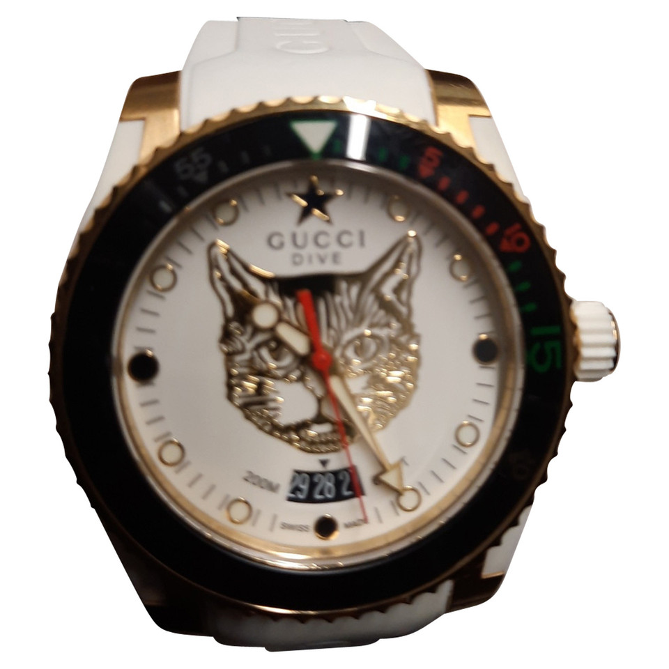 Gucci Watch Steel in White