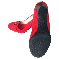 Tod's Red pumps