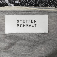 Steffen Schraut Veste pailletée en gris / noir