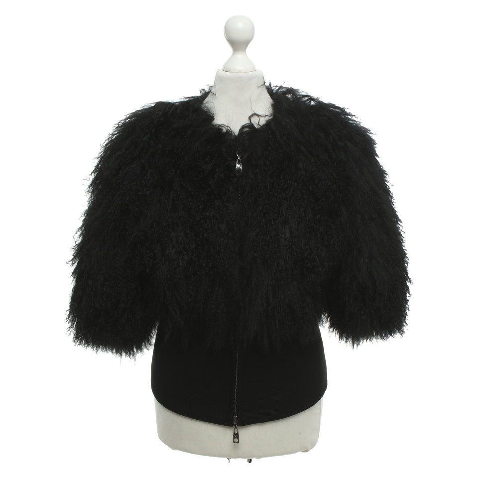 Armani Jacket with fur trim