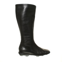 Miu Miu Black leather boot