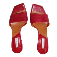 Coccinelle Slippers/Ballerinas Leather in Red