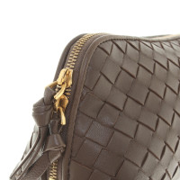 Bottega Veneta Braune Kosmetiktasche