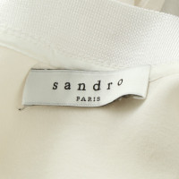 Sandro Silk blouse in cream
