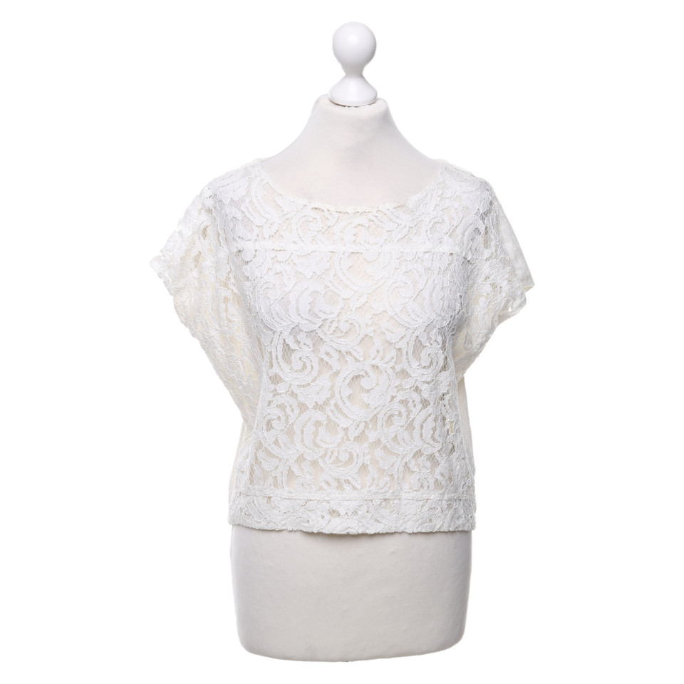 Roberto Collina top with lace