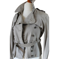 Giorgio Brato Leather Jacket Cream 38