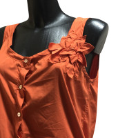 Prada Vest Cotton in Orange