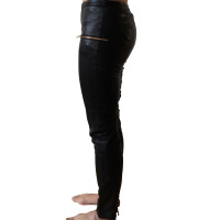By Malene Birger Trousers Leather in Black