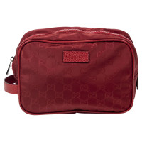 Gucci Tasje/Portemonnee Canvas in Rood