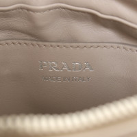 Prada Shoulder bag Leather in Taupe