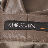 Marc Cain Darker skirt made of lamb nappa