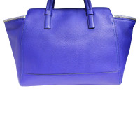 Salvatore Ferragamo Shopper Leather in Blue
