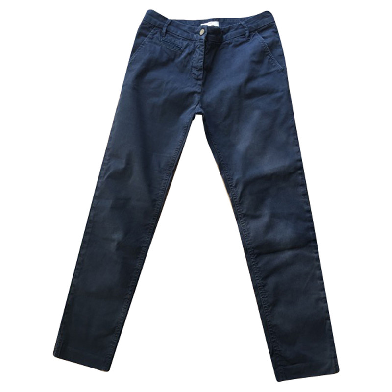 Pinko canvas blue pants