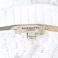 Burberry Strick aus Baumwolle in Weiß