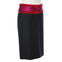 Ferre skirt with belt