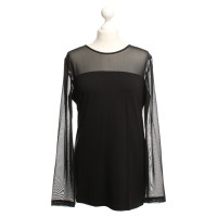 Strenesse Shirt met mesh inserts