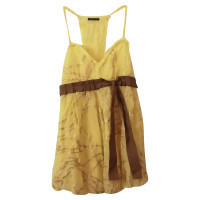 Pinko Vest Silk in Yellow