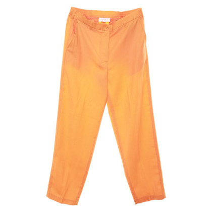 American Vintage Paire de Pantalon en Laine en Orange