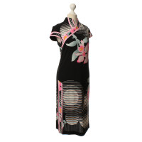 Leonard Silk dress with print