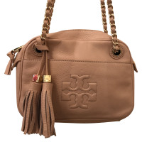 Tory Burch Borsa a tracolla in Pelle in Color carne