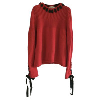 Fendi Maglieria in Cashmere in Rosso