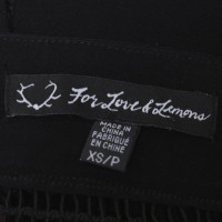 Autres marques For Love & Lemons - Jupe en noir