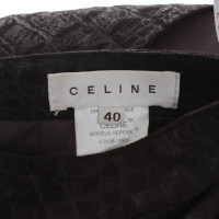 Céline Goat leather skirt 