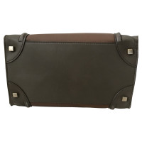 Céline Luggage Micro Leather in Brown