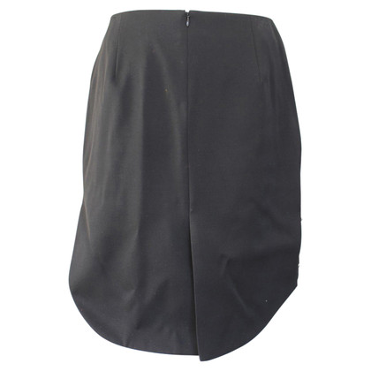Anthony Vaccarello Skirt Wool in Black