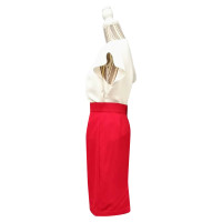 Mugler Skirt Wool in Red