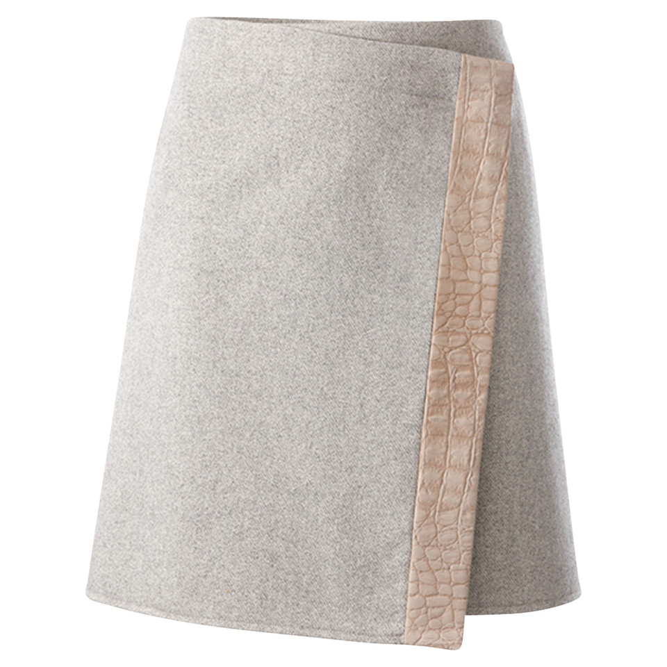 Utmon Es Pour Paris Skirt Cashmere in Grey