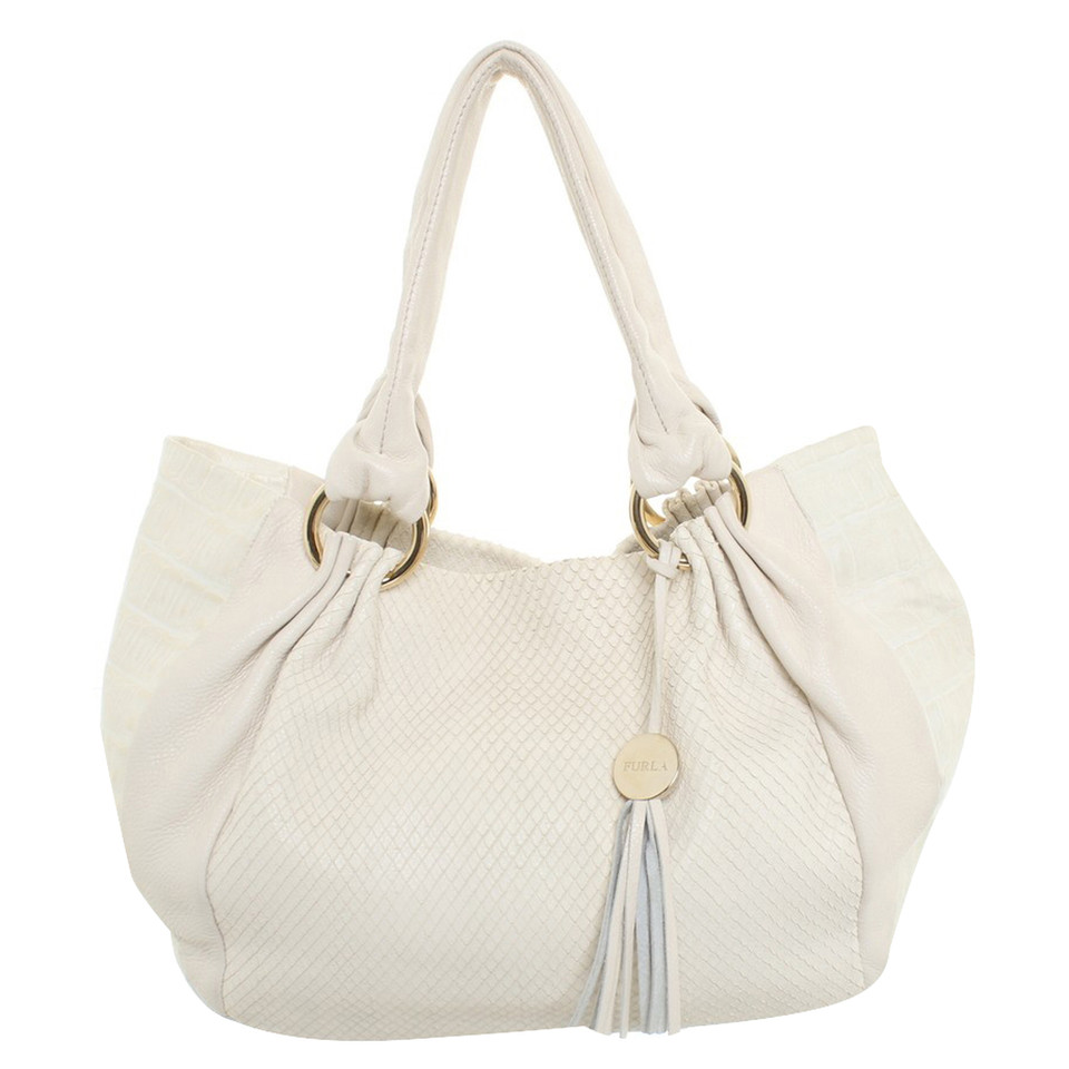 Furla Borsetta in crema bianca