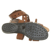 Tod's Sandalen aus Leder in Braun