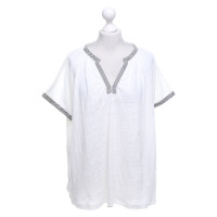 Closed Camicia di lino in bianco crema