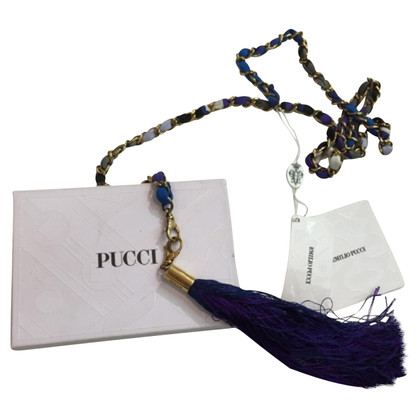 Emilio Pucci Chain belt with tassel