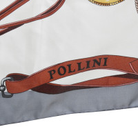 Pollini Silk scarf with motif print