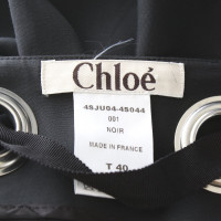 Chloé skirt with hole rivets