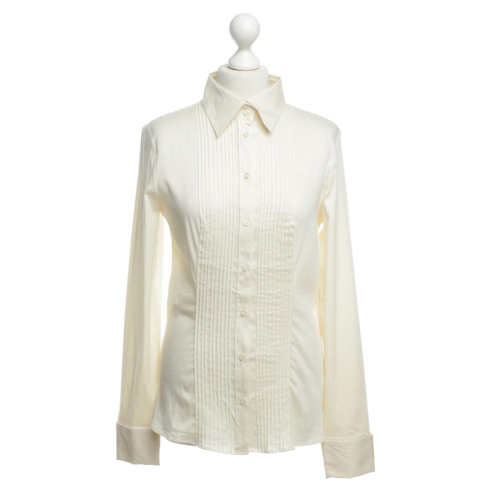 Hugo Boss Shirt-blouse met pin tucks