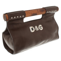 D&G clutch leather