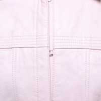 Marc Cain Jacket/Coat Leather in Pink