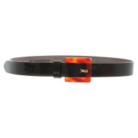 Jil Sander Leather belt in black