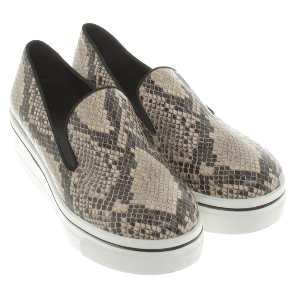 Stella McCartney Loafer in reptile optics