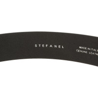 Stefanel Belt Leather in Blue