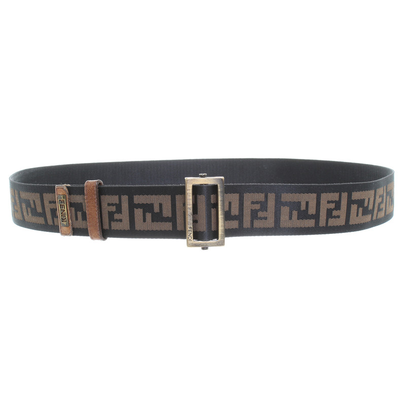Fendi Belt with Zucca-pattern