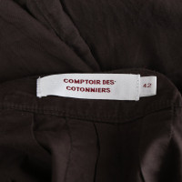 Comptoir Des Cotonniers Top Cotton in Brown