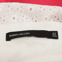 Karen Millen Dress with lace inserts