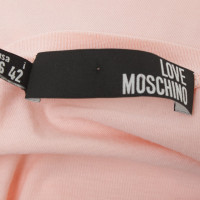 Moschino Love T-shirt en rose
