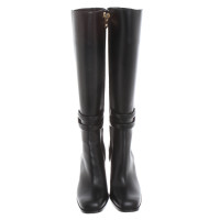 Loewe Boots Leather in Black