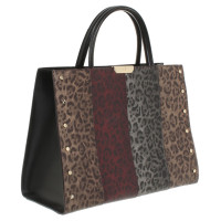 Roberto Cavalli Handbag with leopard print