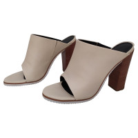 Tibi Ankle boots Leather in Cream